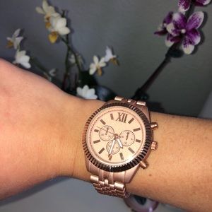 Rose Gold Watch